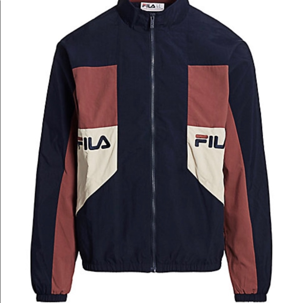 Fila Colorblock Track Jacket-Retro - Picture 4 of 10